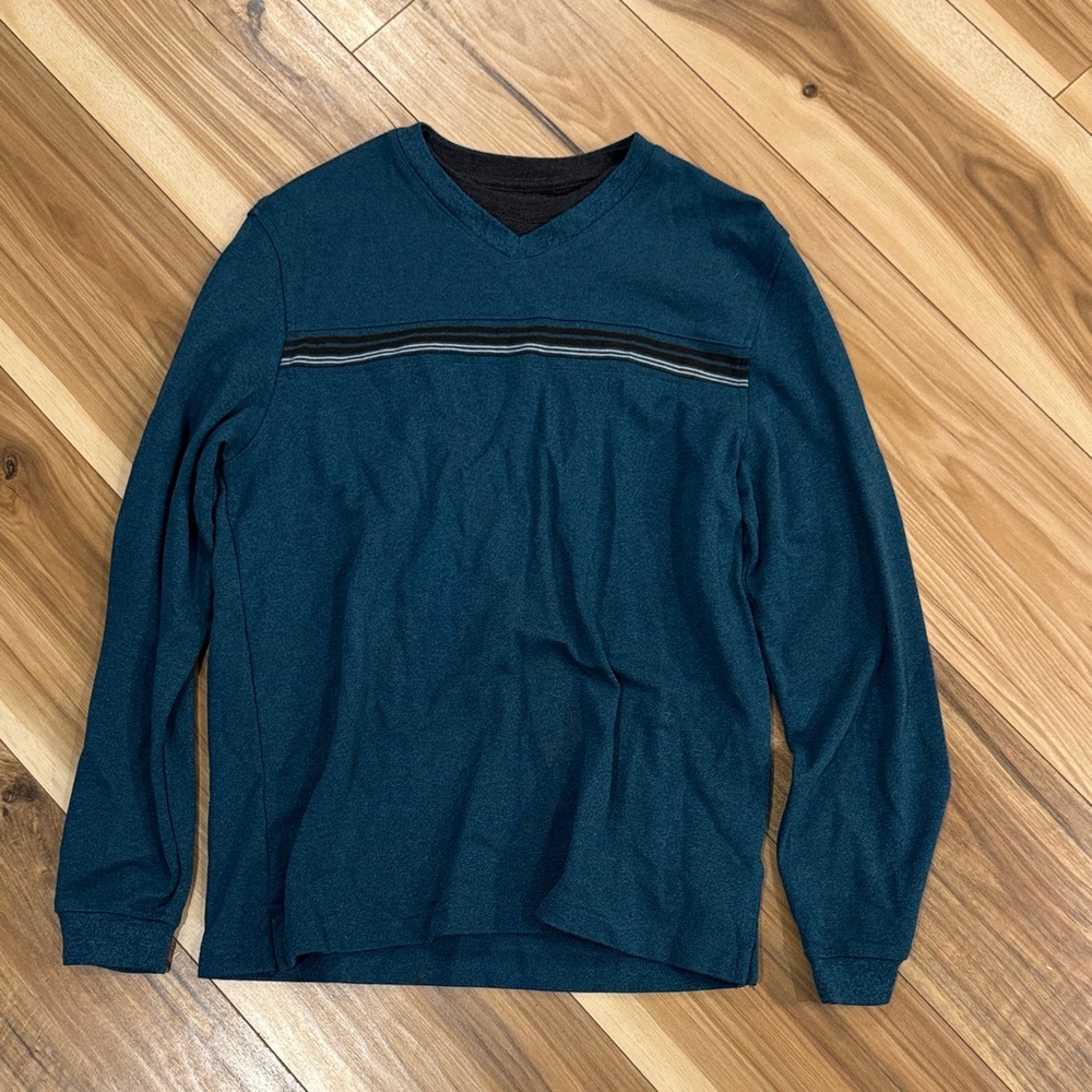 Van Heusen Blue Classic Fit Sweater